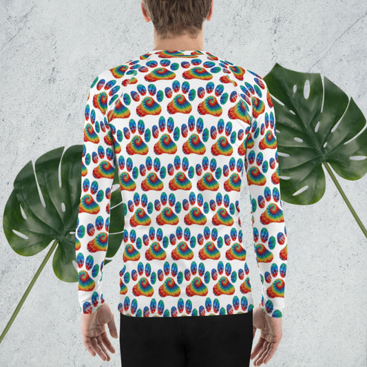 Men's Rash Guard - pawsTHRIVE Processing