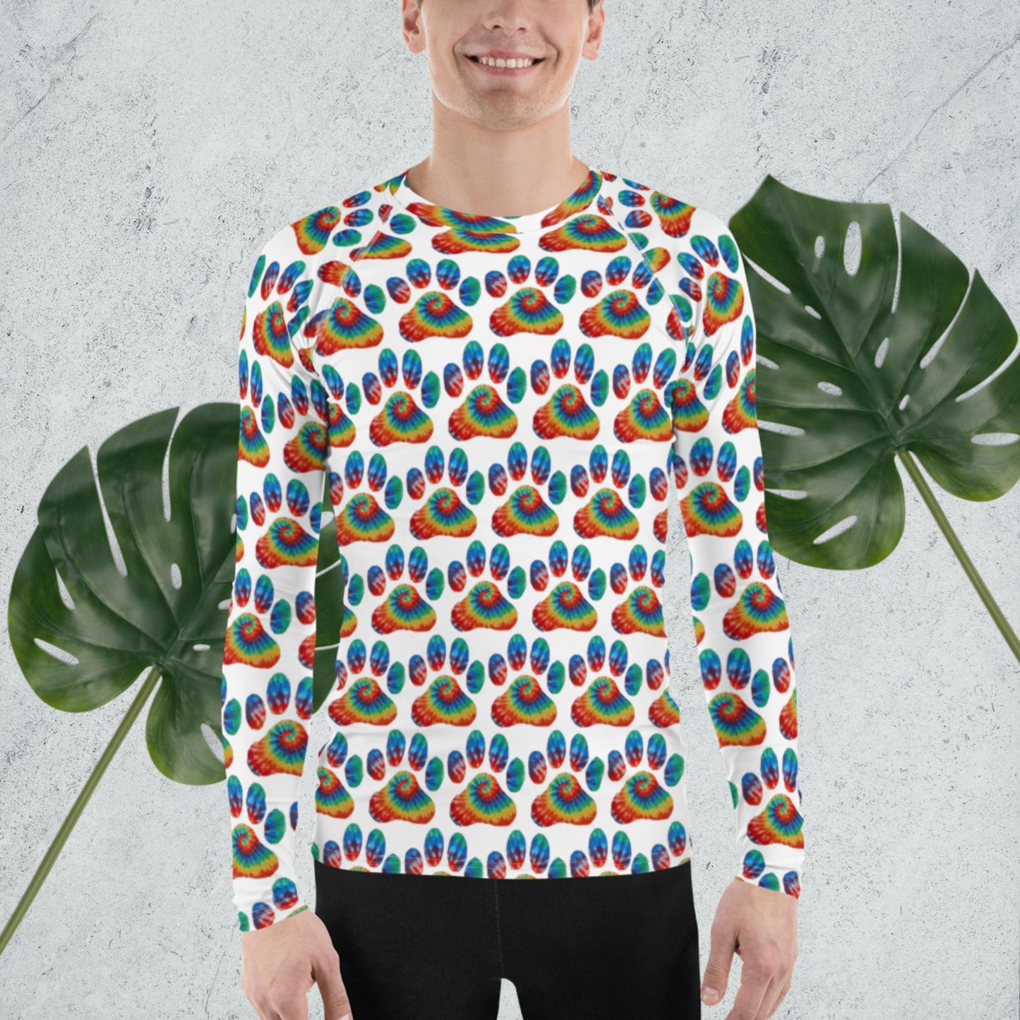 Men's Rash Guard - pawsTHRIVE Processing