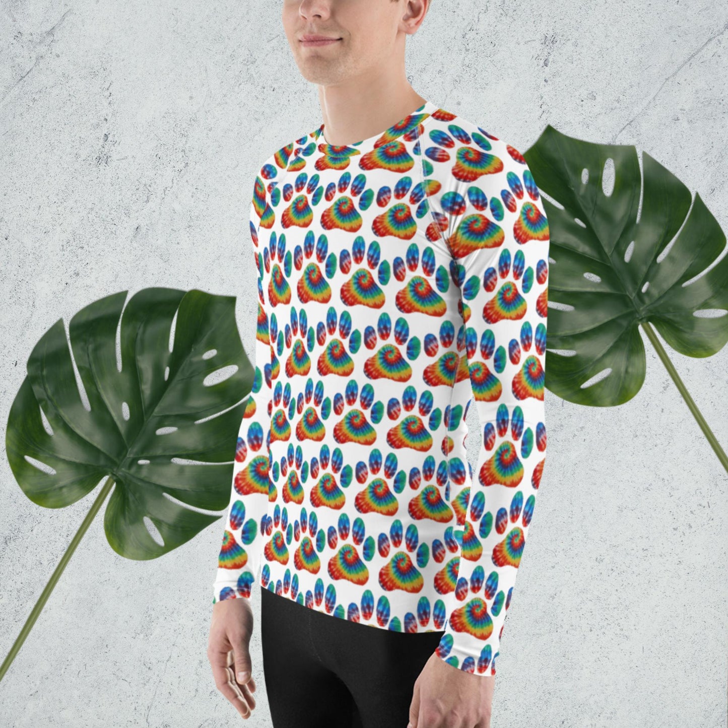 Men's Rash Guard - pawsTHRIVE Processing