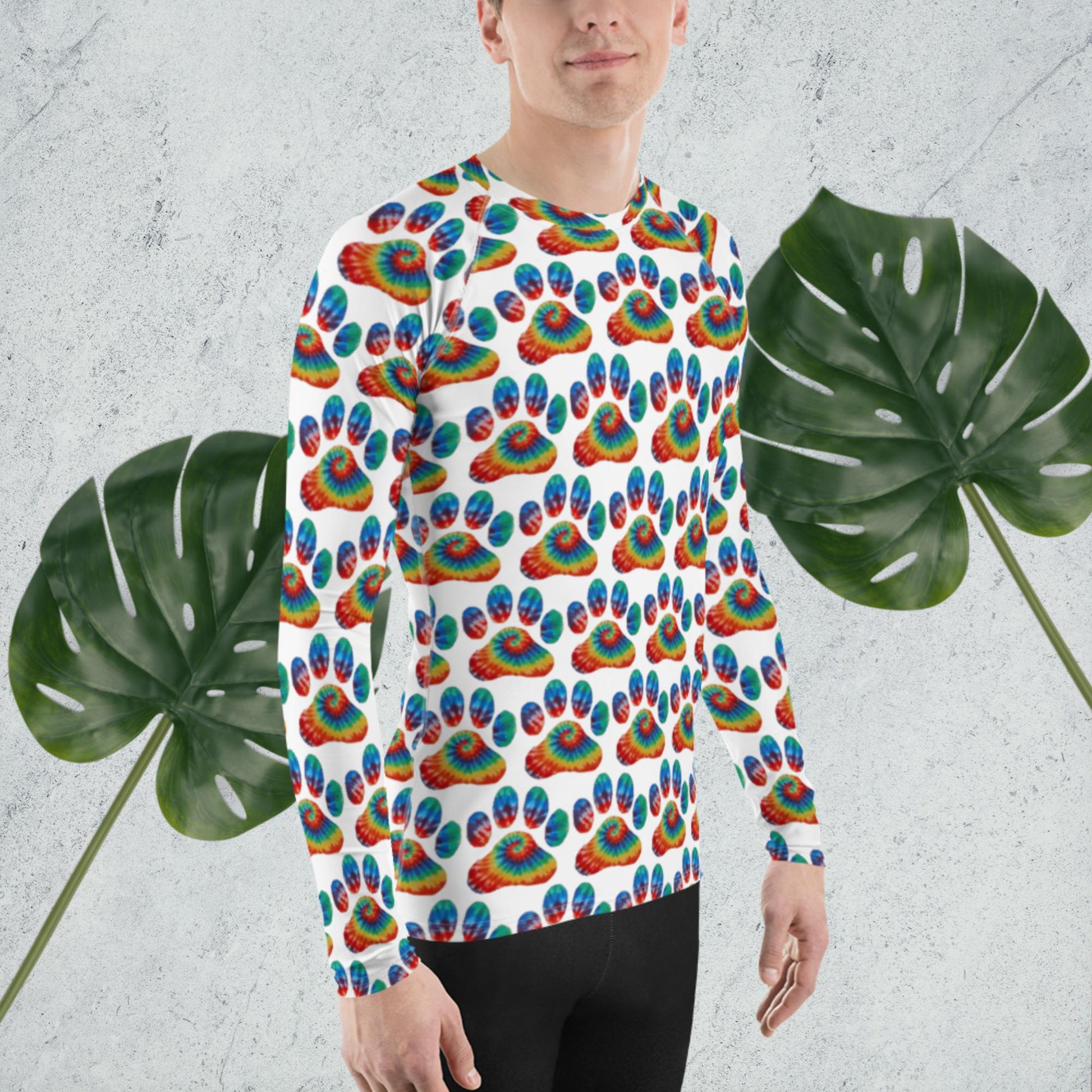 Men's Rash Guard - pawsTHRIVE Processing