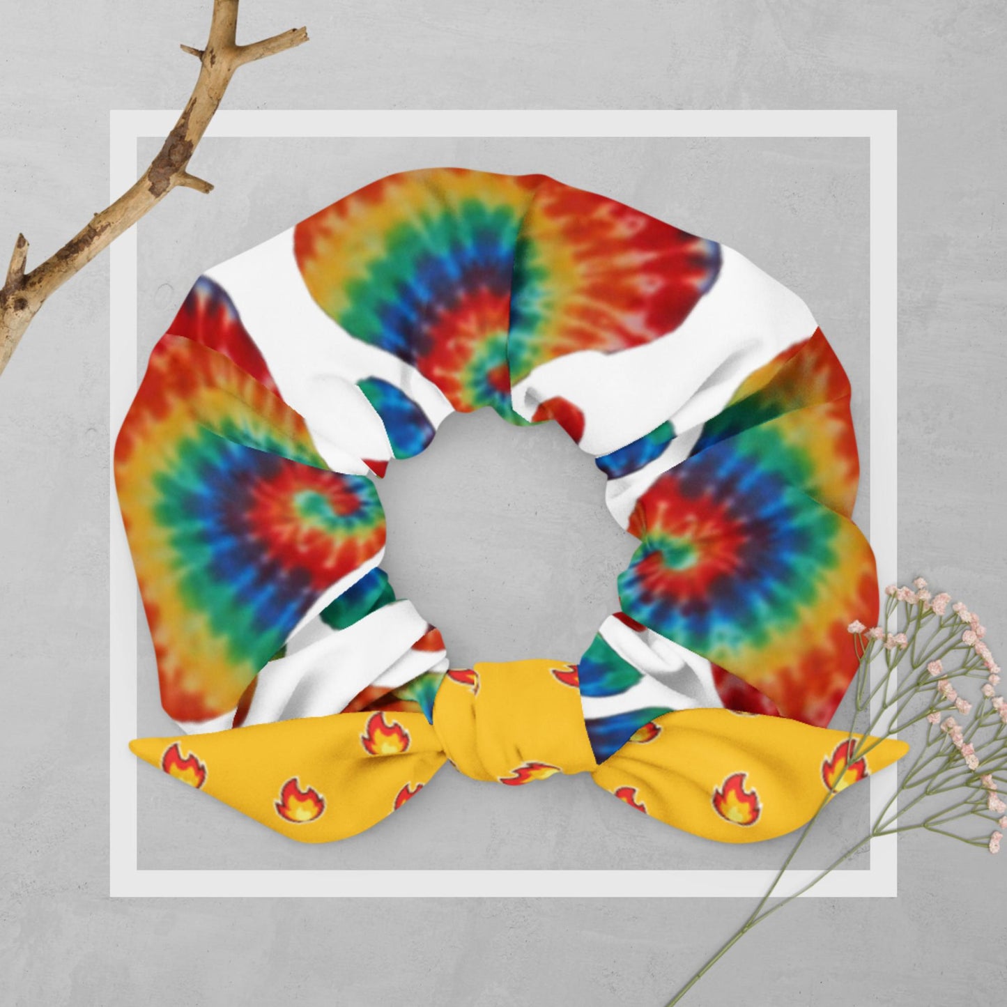 Recycled Scrunchie - pawsTHRIVE Processing