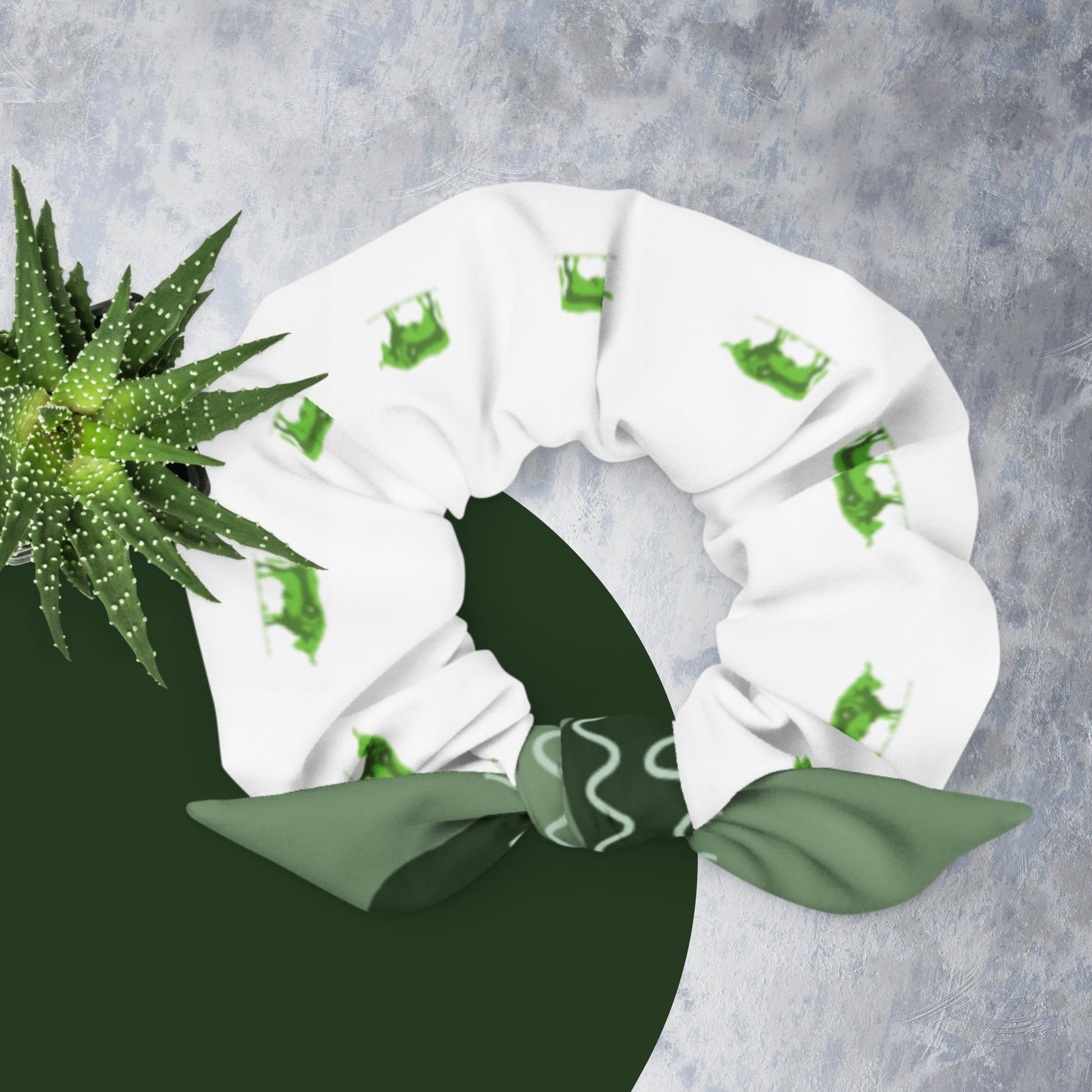 Recycled Scrunchie - pawsTHRIVE Processing