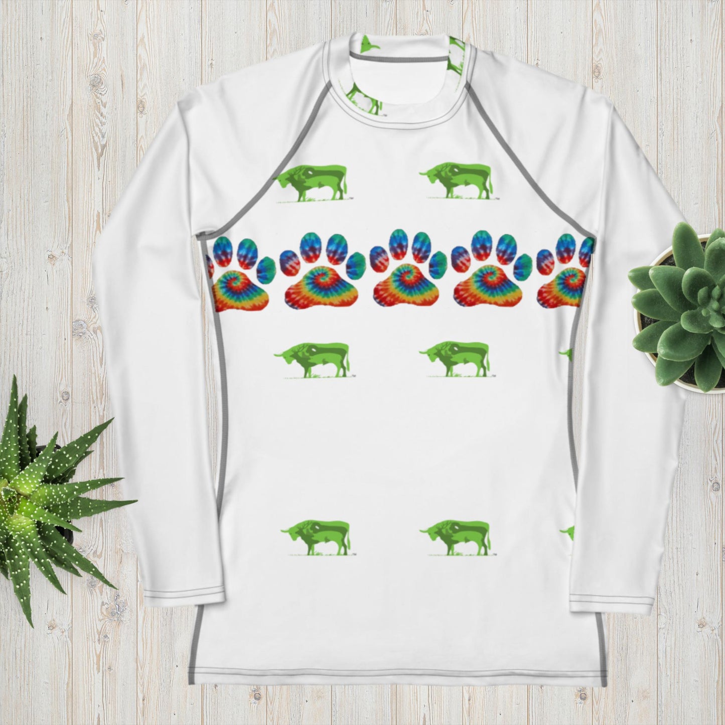 Women's Rash Guard - pawsTHRIVE Processing