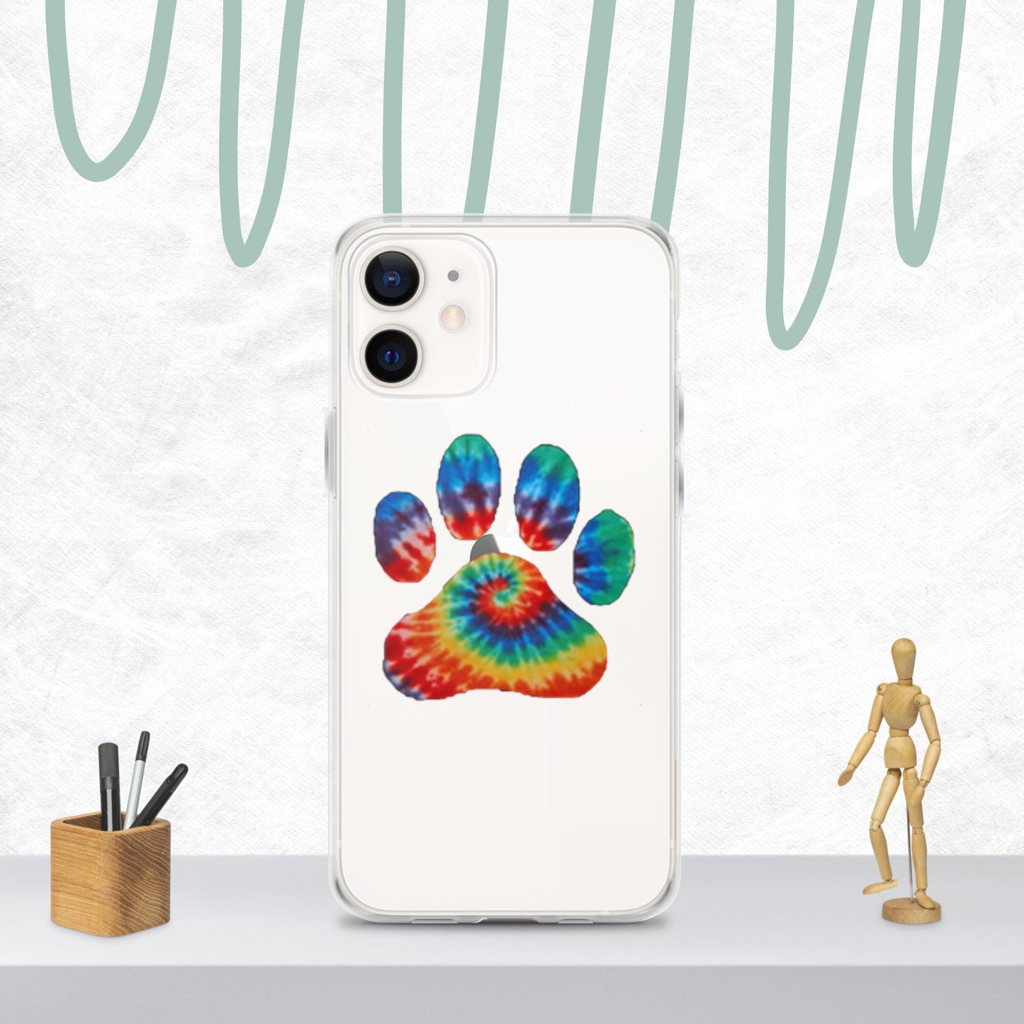 Clear Case for iPhone® - pawsTHRIVE Processing