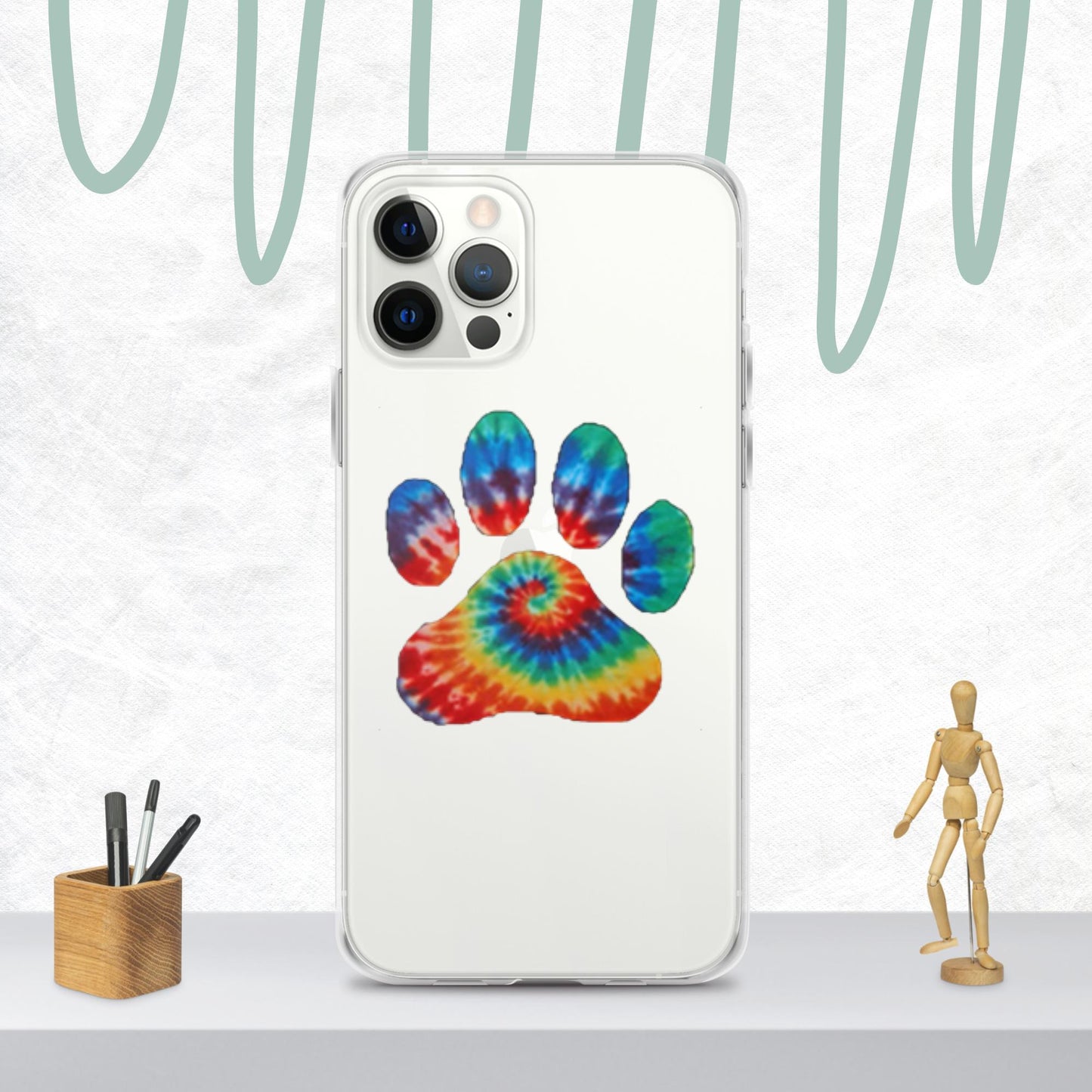 Clear Case for iPhone® - pawsTHRIVE Processing