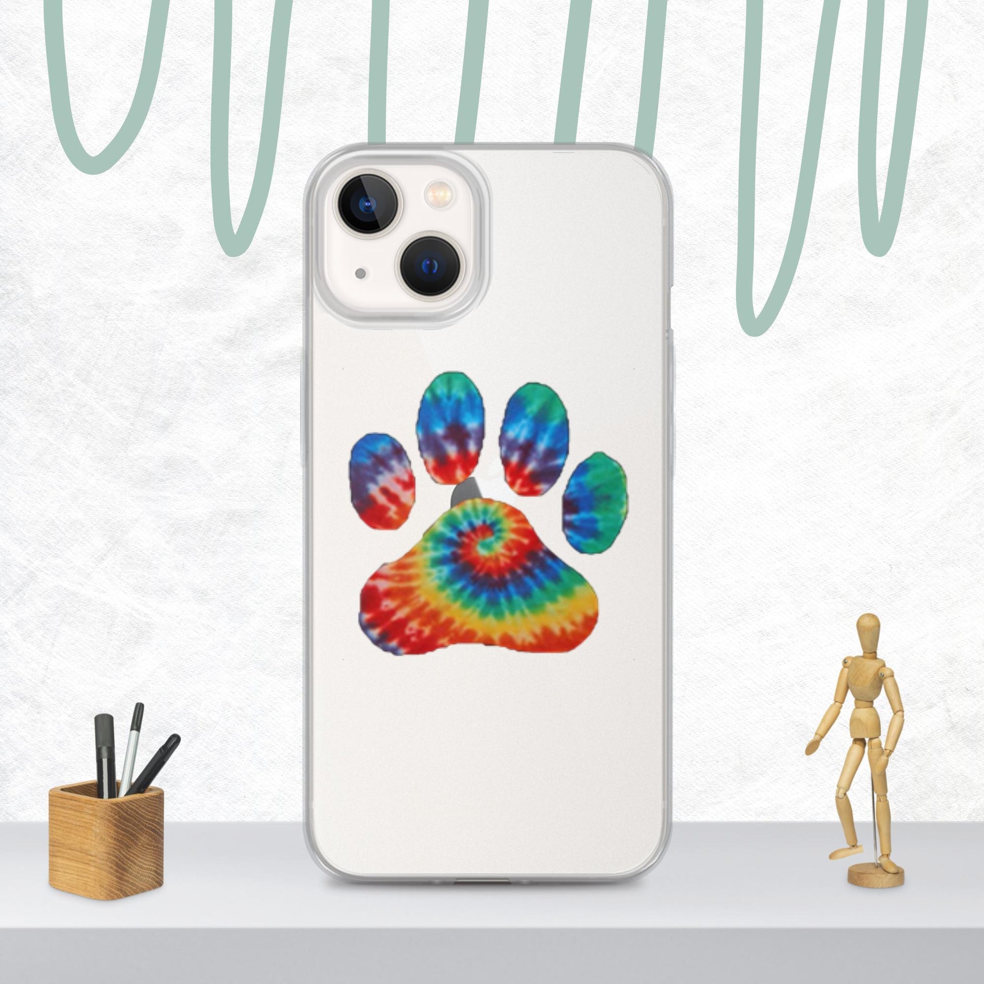 Clear Case for iPhone® - pawsTHRIVE Processing