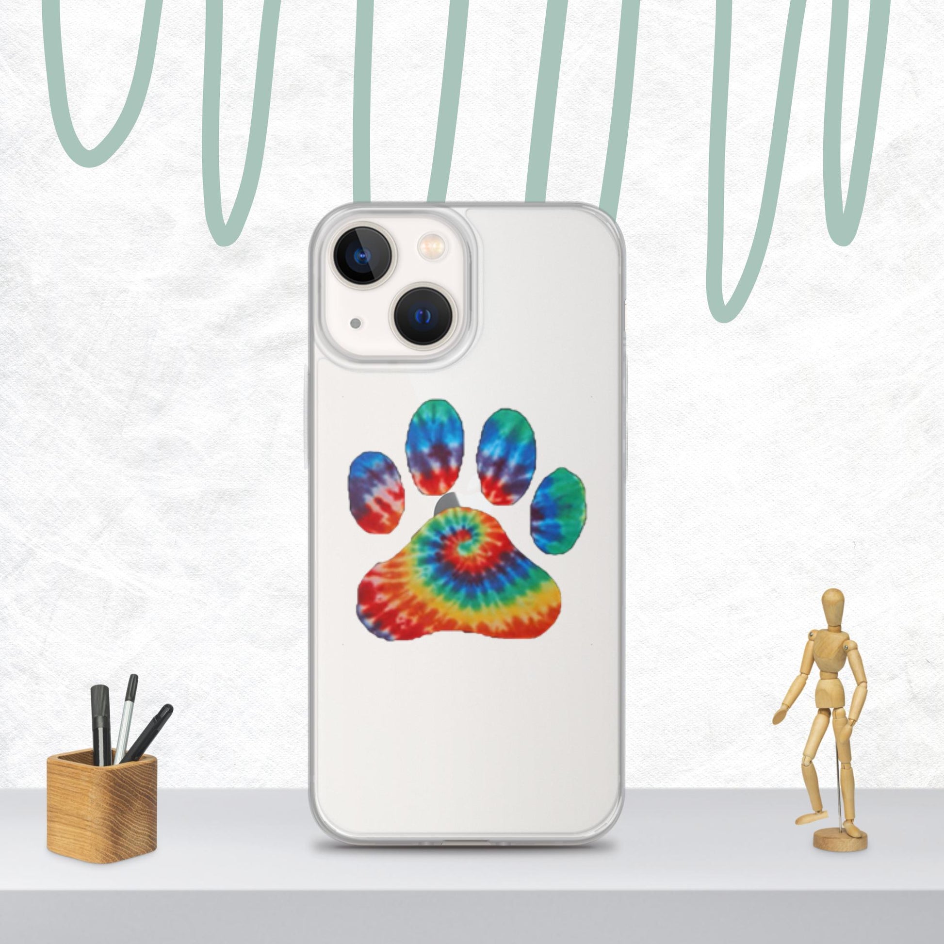 Clear Case for iPhone® - pawsTHRIVE Processing