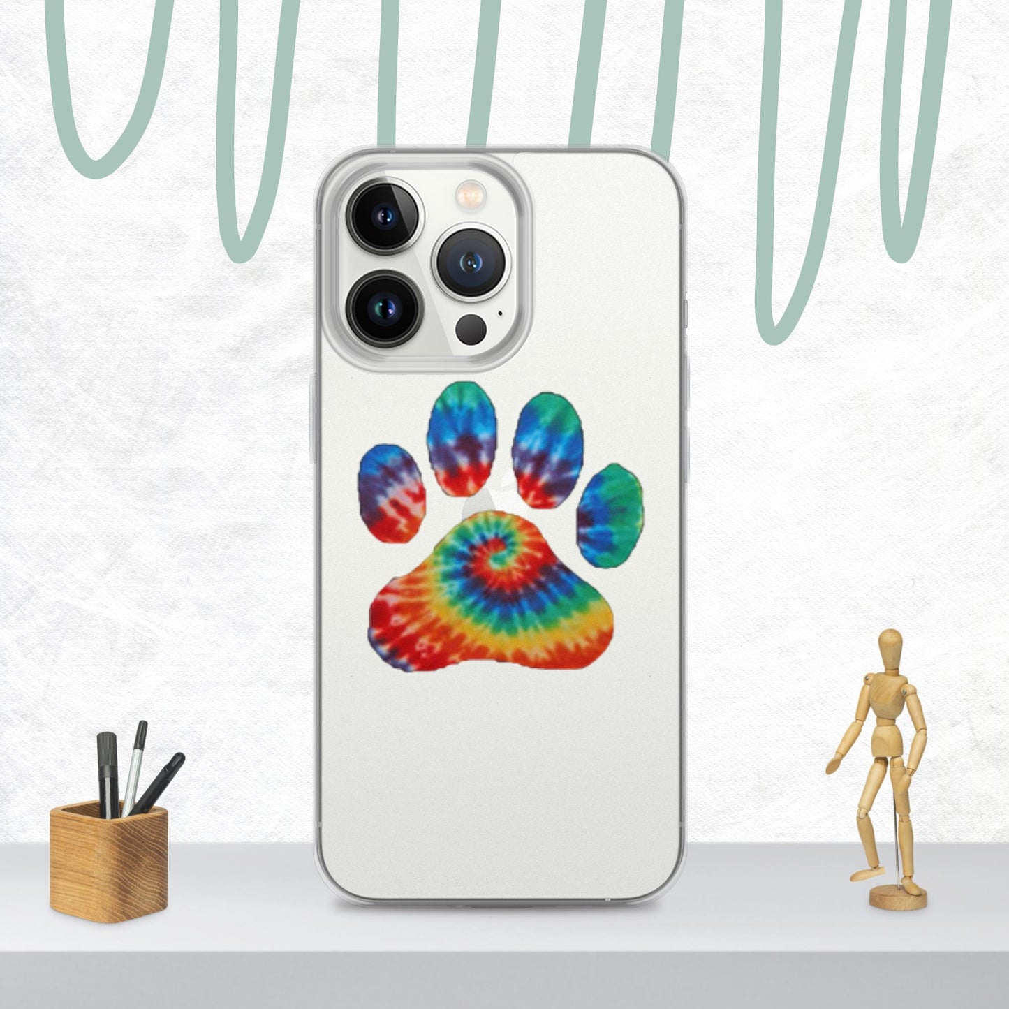 Clear Case for iPhone® - pawsTHRIVE Processing