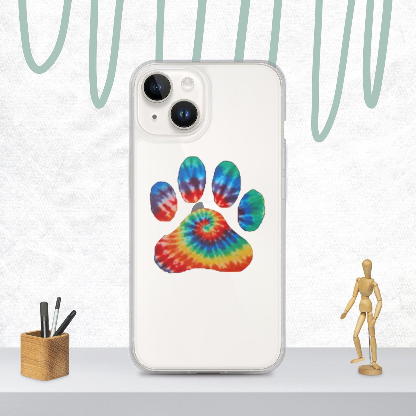 Clear Case for iPhone® - pawsTHRIVE Processing