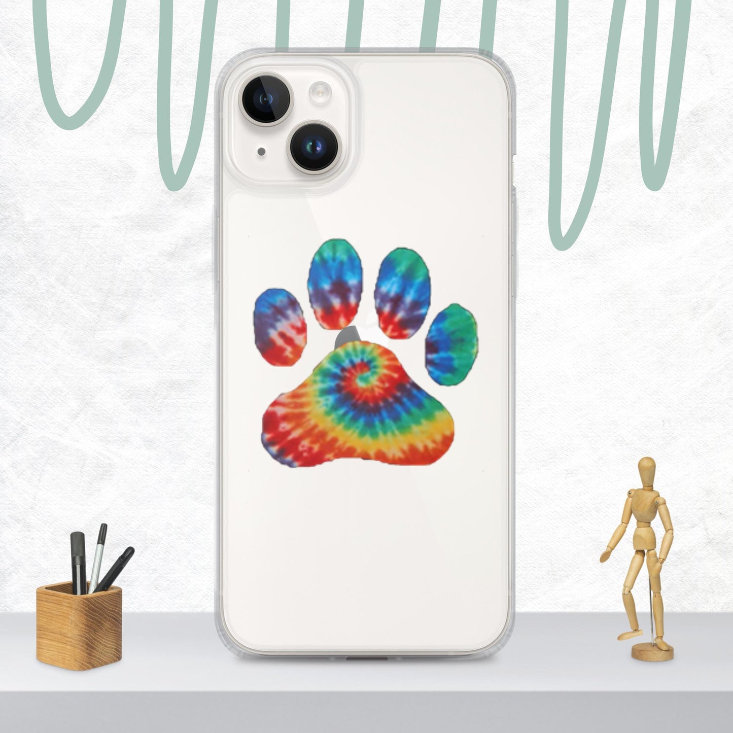 Clear Case for iPhone® - pawsTHRIVE Processing