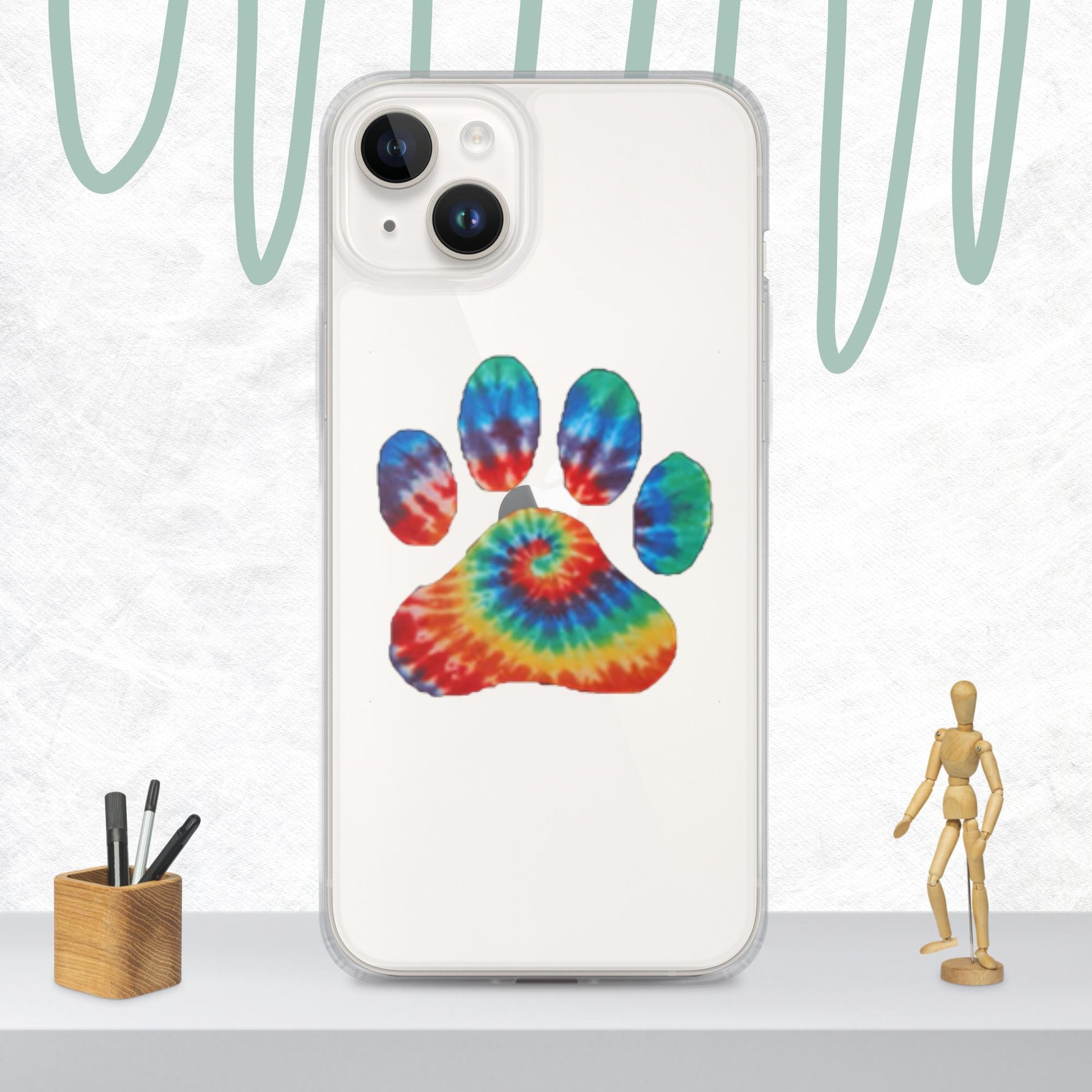 Clear Case for iPhone® - pawsTHRIVE Processing