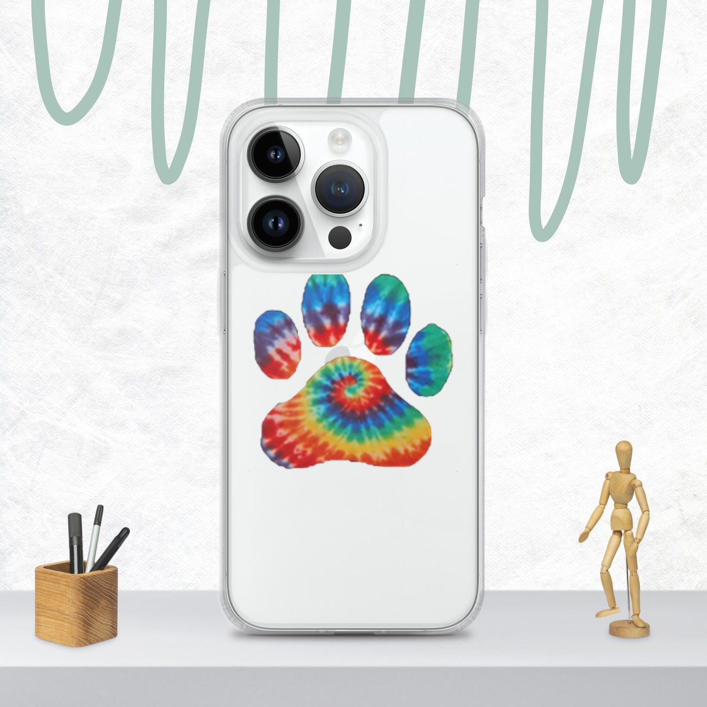 Clear Case for iPhone® - pawsTHRIVE Processing