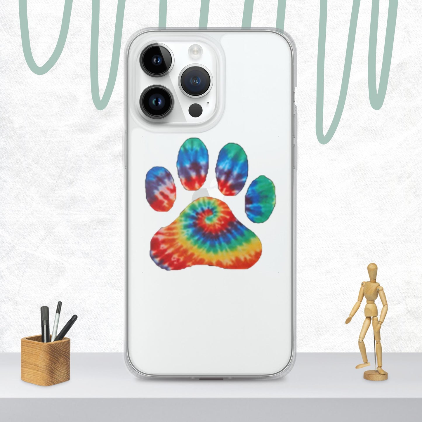 Clear Case for iPhone® - pawsTHRIVE Processing