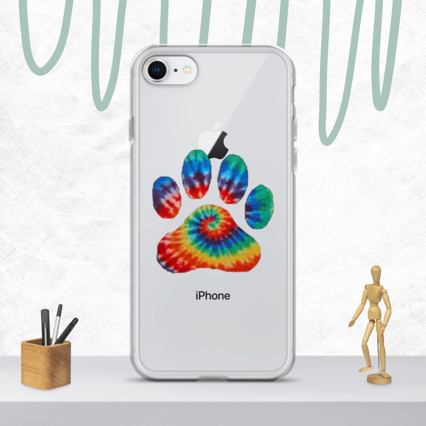 Clear Case for iPhone® - pawsTHRIVE Processing