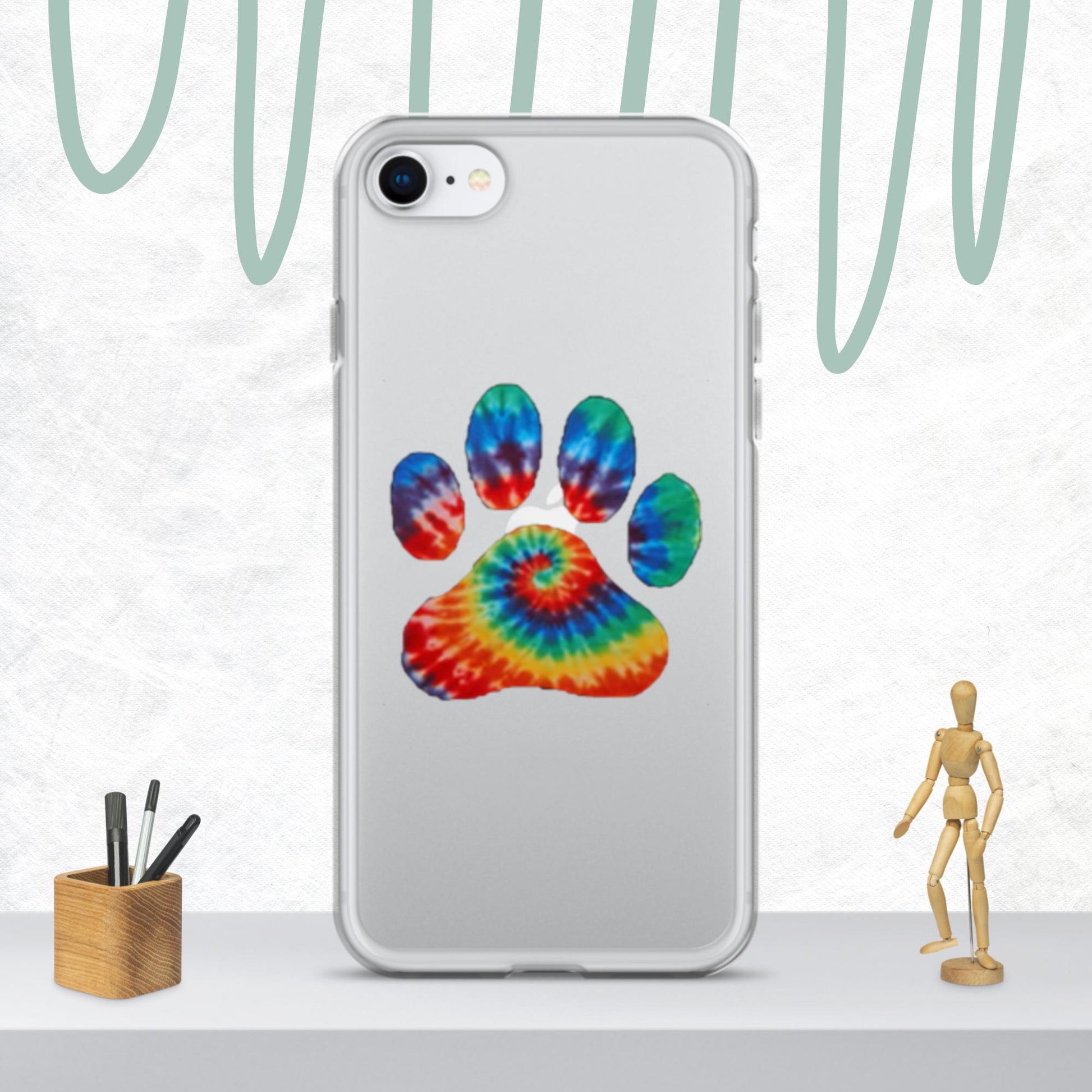 Clear Case for iPhone® - pawsTHRIVE Processing