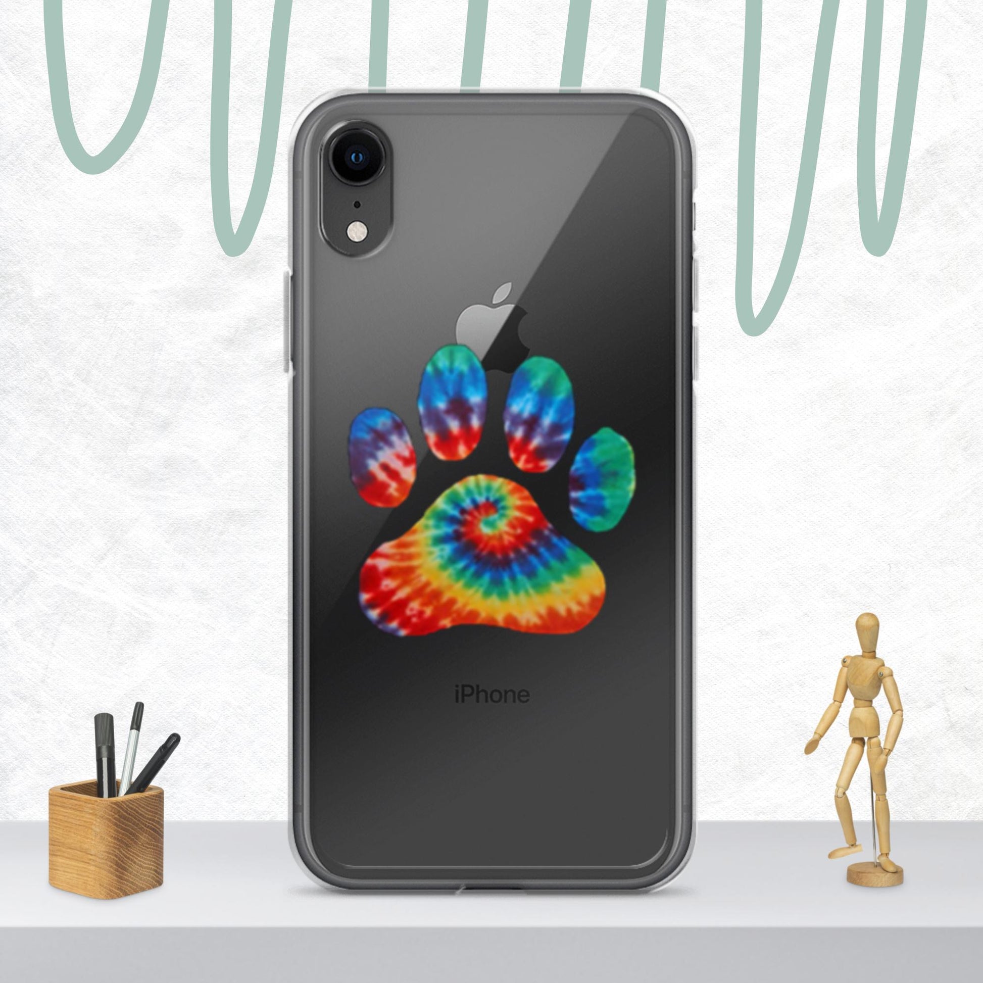 Clear Case for iPhone® - pawsTHRIVE Processing