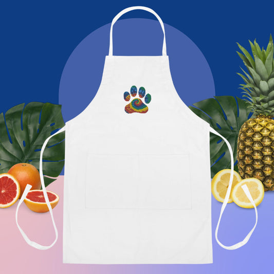 Embroidered Apron - pawsTHRIVE Processing