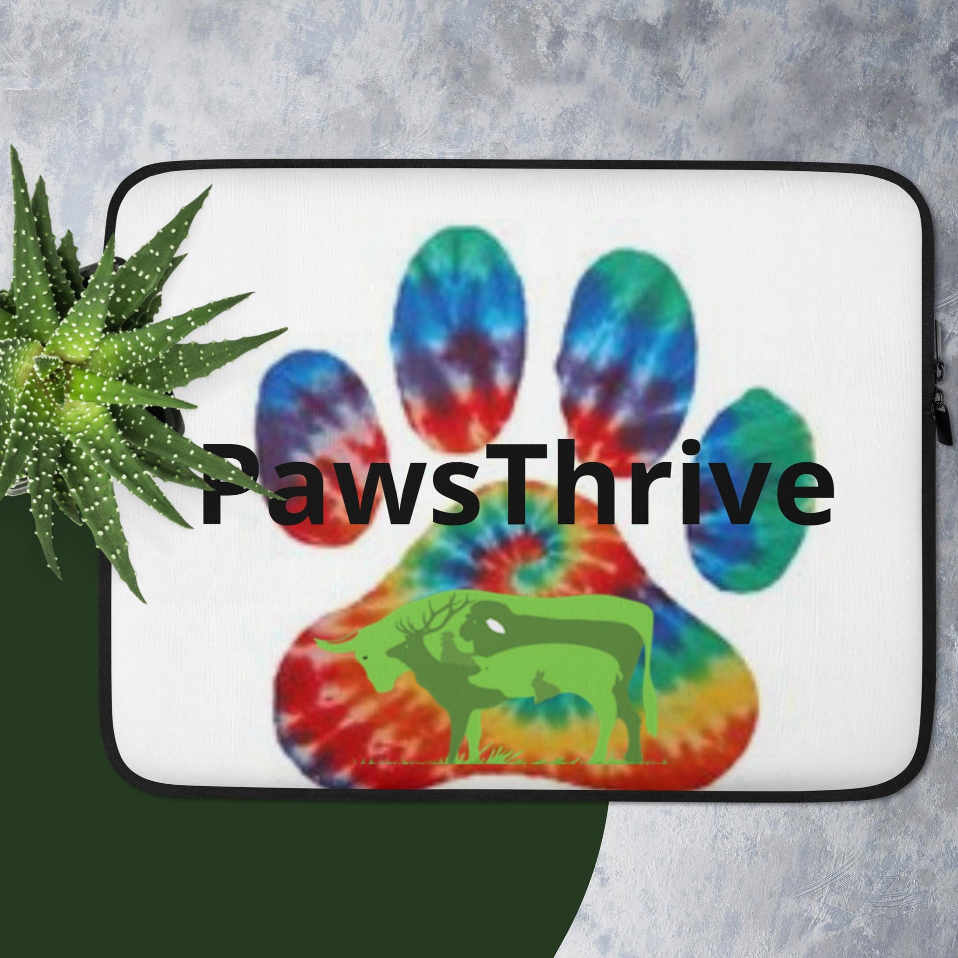 Laptop Sleeve - pawsTHRIVE Processing
