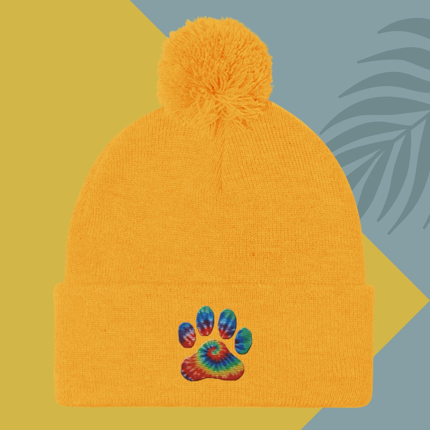 Pom - Pom Beanie - pawsTHRIVE Processing