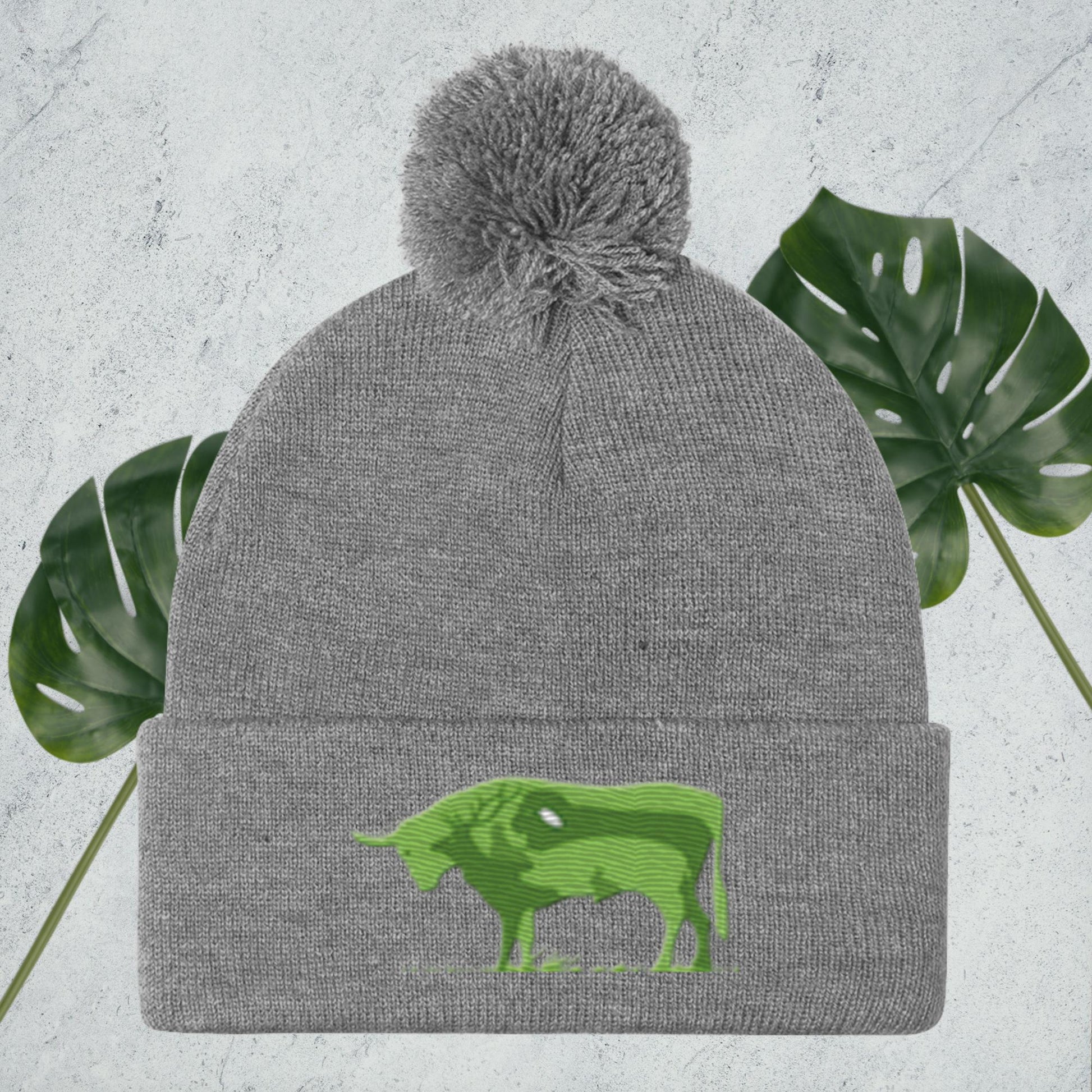 Pom - Pom Beanie - pawsTHRIVE Processing