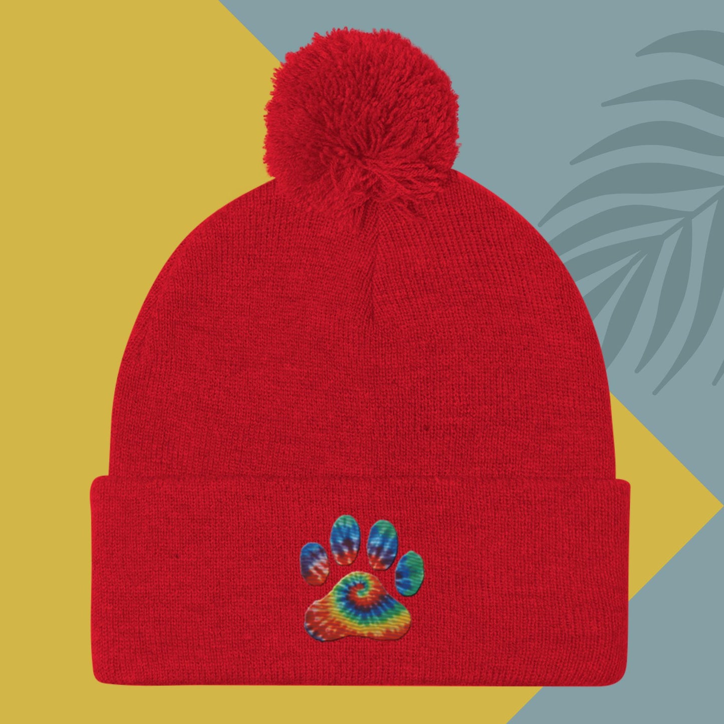 Pom - Pom Beanie - pawsTHRIVE Processing