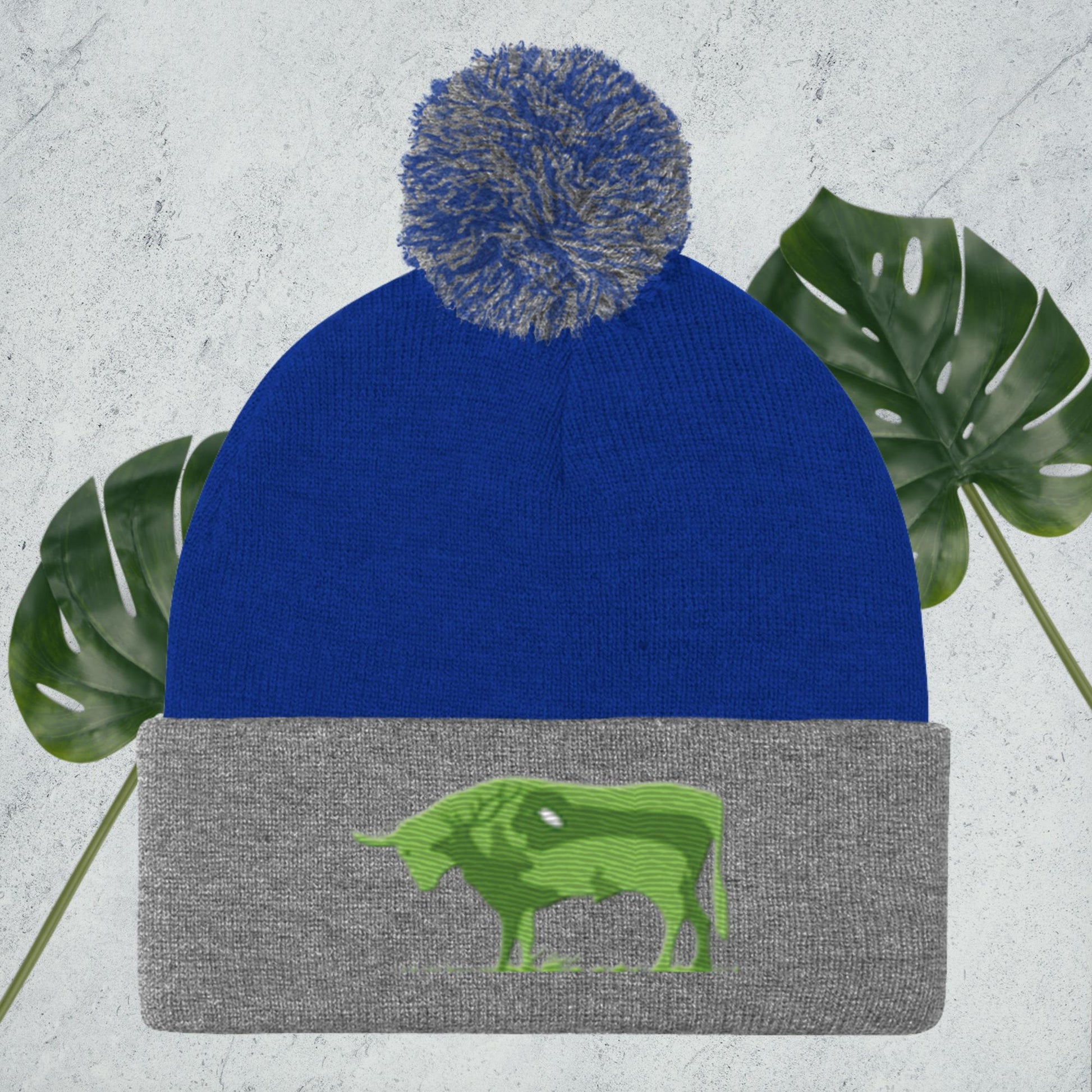 Pom - Pom Beanie - pawsTHRIVE Processing