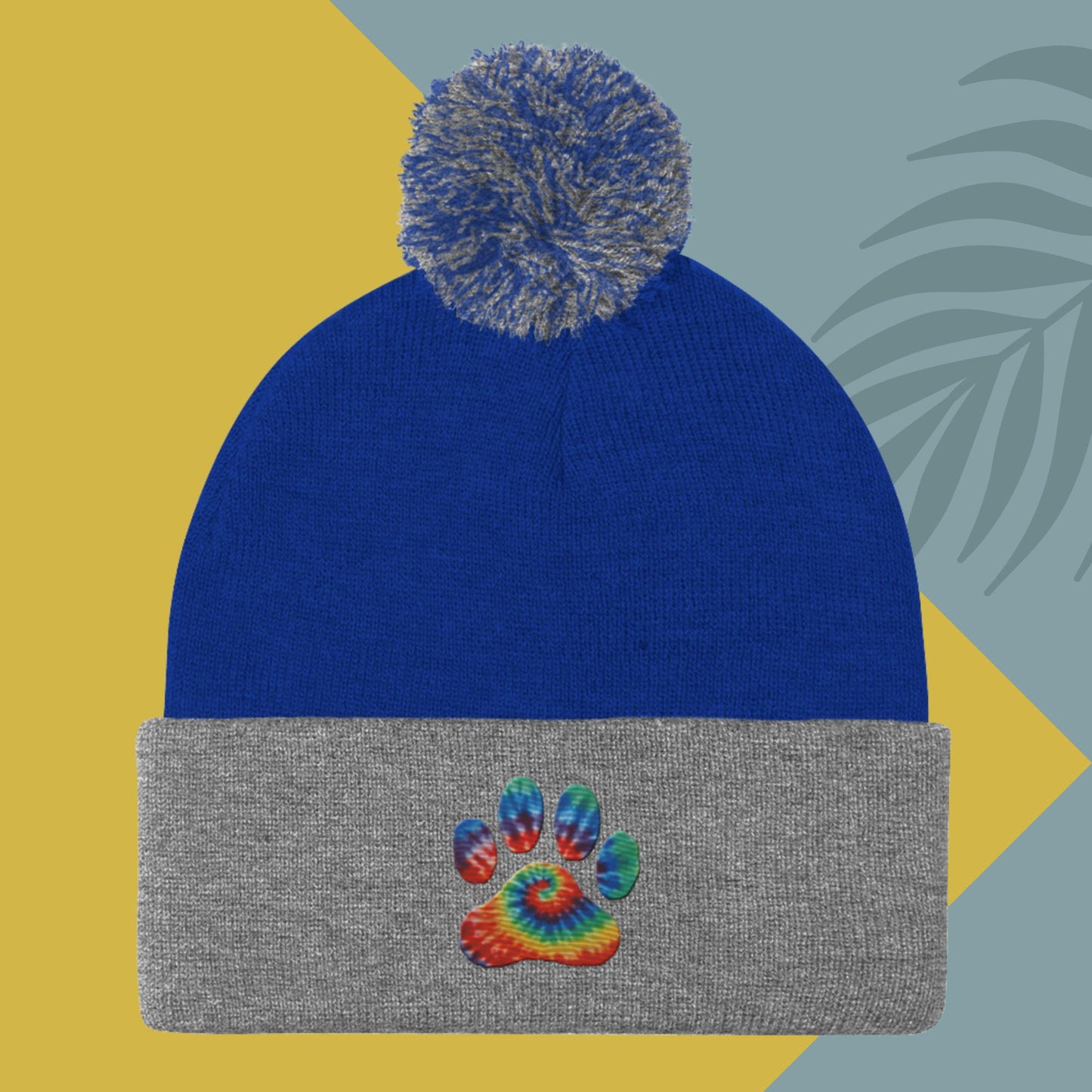 Pom - Pom Beanie - pawsTHRIVE Processing