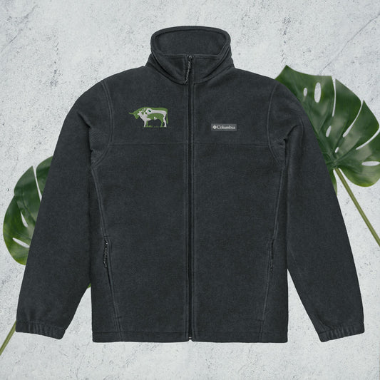 Unisex Columbia fleece jacket - pawsTHRIVE Processing