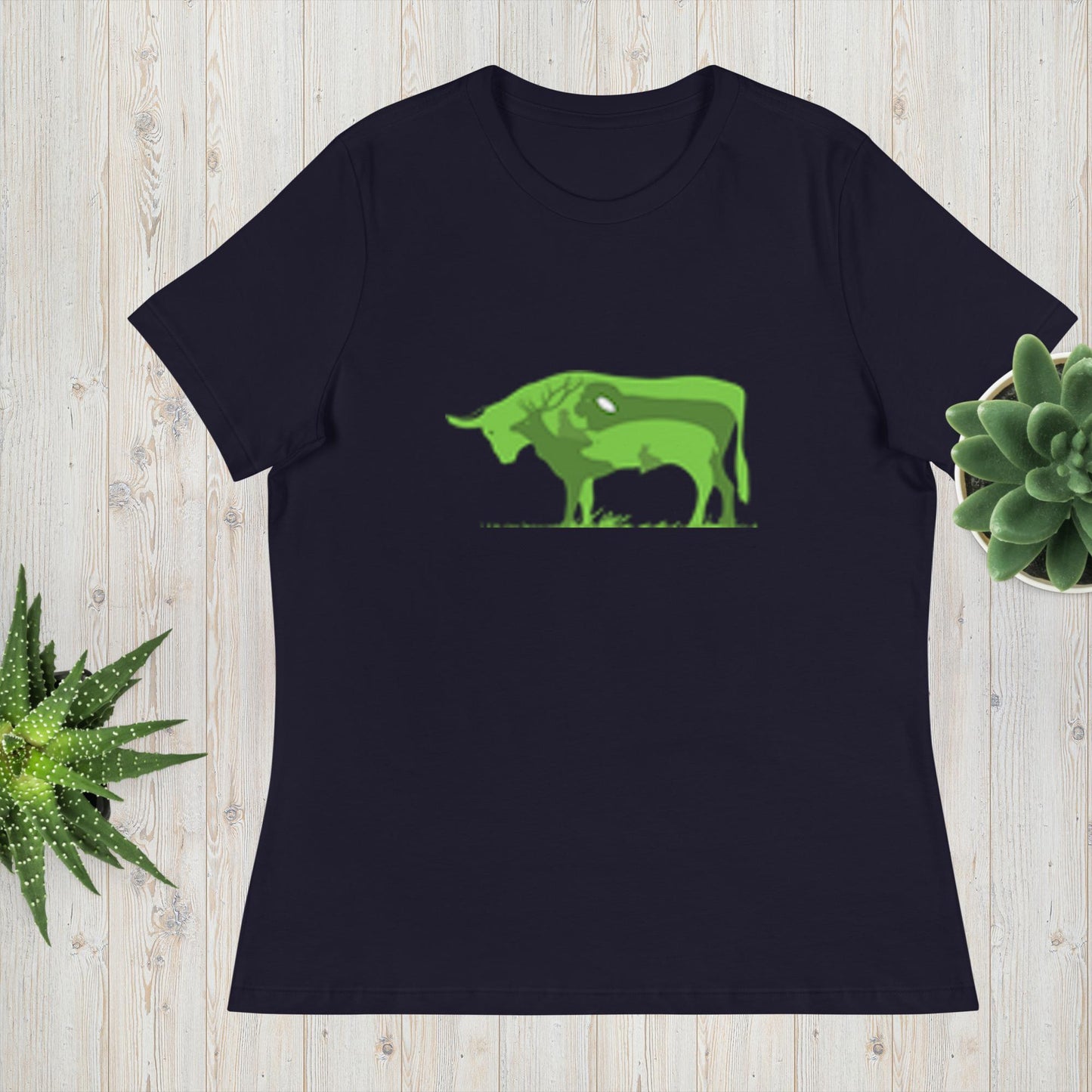 Women's Relaxed T-Shirt - pawsTHRIVE Processing