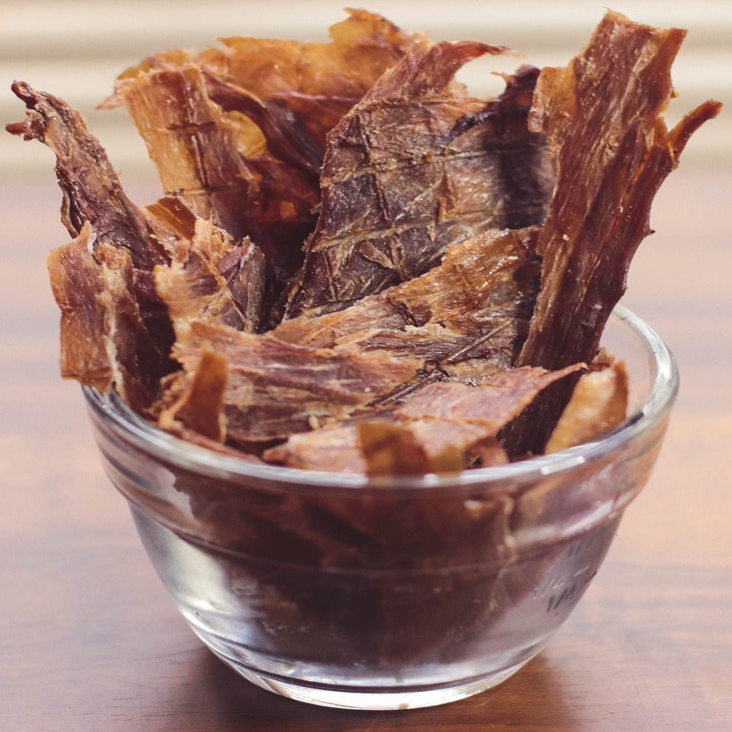 6 ounces Smoked Jerky - pawsTHRIVE Processing