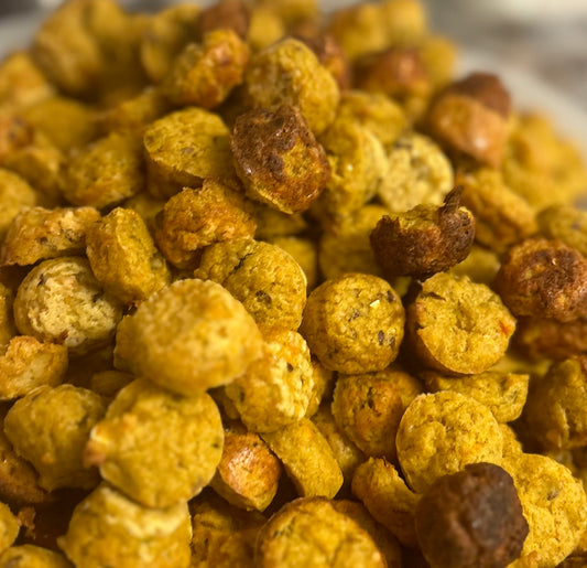 Baked Turkey Bite Treat (6 - 8 pieces) 6oz min - pawsTHRIVE Processing