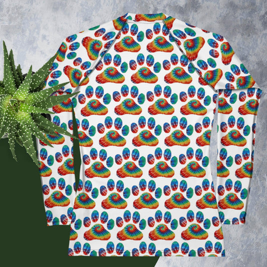 Women's Rash Guard - pawsTHRIVE Processing