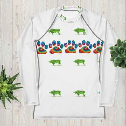 Women's Rash Guard - pawsTHRIVE Processing